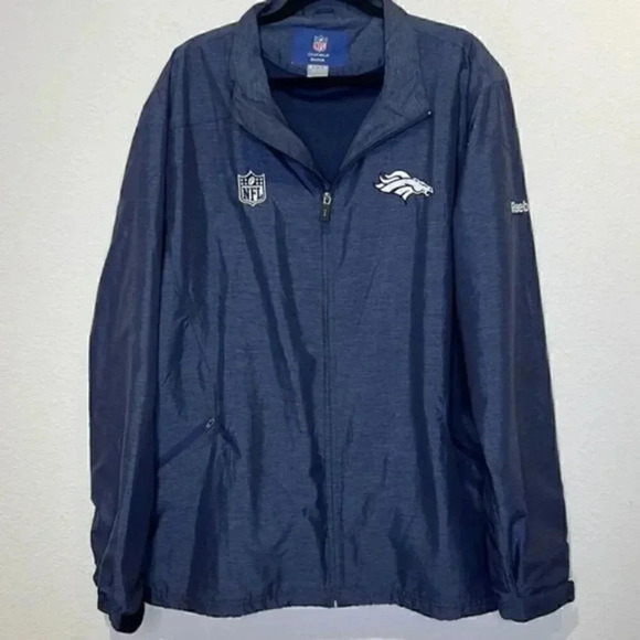 Reebok Other - Reebok NFL Denver Broncos XL zipper jacket